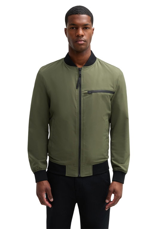 STRELLSON Blouson-Übergangsjacke Clearwater Flex (wind- und wasserfest) grün Herren